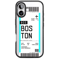 Personalised Boston Boarding Pass