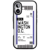 Personalised Washington D.C. Boarding Pass