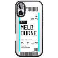 Personalised Melbourne Boarding Pass