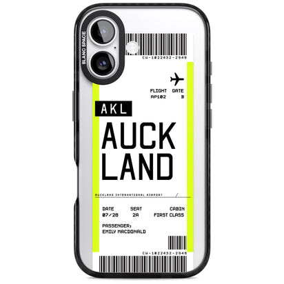 Personalised Auckland Boarding Pass