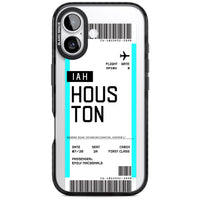 Personalised Houston Boarding Pass