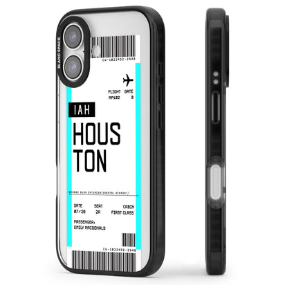Personalised Houston Boarding Pass