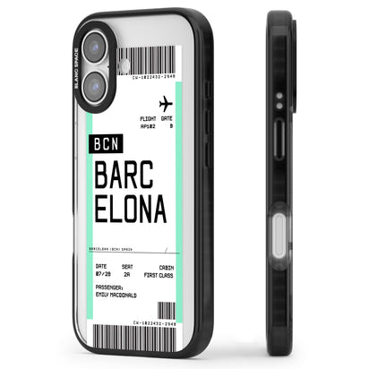 Personalised Barcelona Boarding Pass