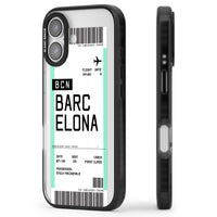 Personalised Barcelona Boarding Pass