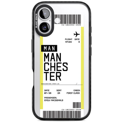 Personalised Manchester Boarding Pass