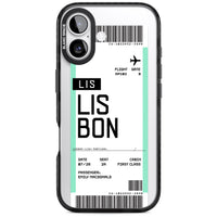 Personalised Lisbon Boarding Pass