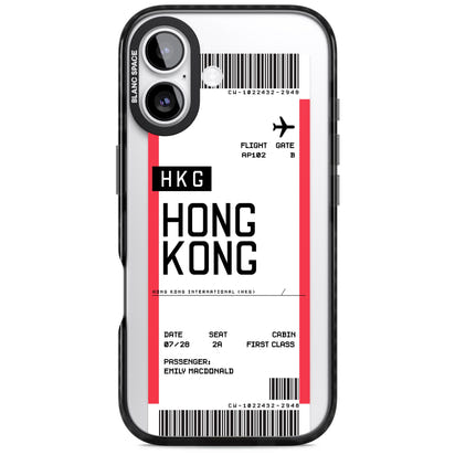 Personalised Hong Kong Boarding Pass