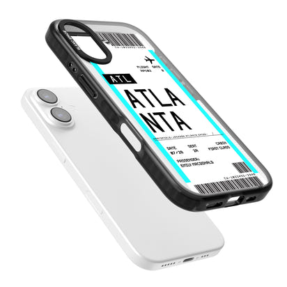 Personalisierte Atlanta-Bordkarte