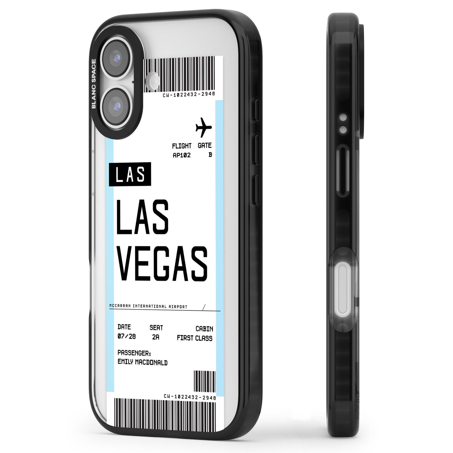 Personalised Las Vegas Boarding Pass
