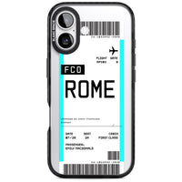Personalised Rome Boarding Pass