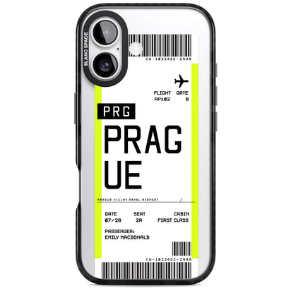 Personalised Prague Boarding Pass
