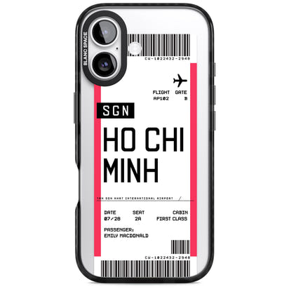 Personalised Ho Chi Minh Boarding Pass