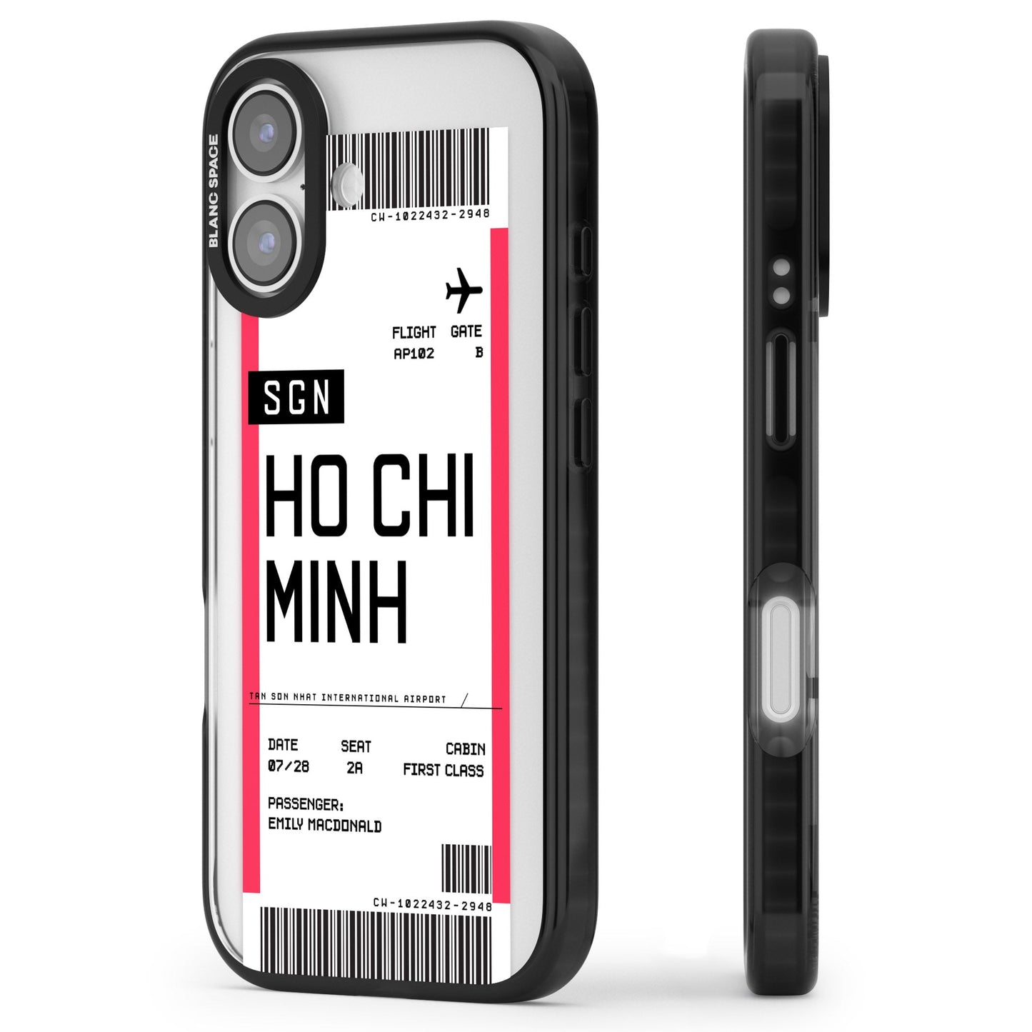 Personalised Ho Chi Minh Boarding Pass