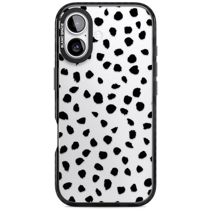Black Dalmatian Polka Dot