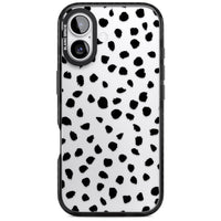 Black Dalmatian Polka Dot