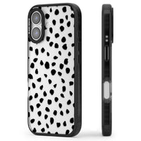 Black Dalmatian Polka Dot