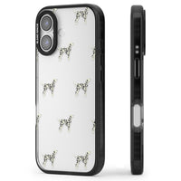 Motif de chien dalmatien