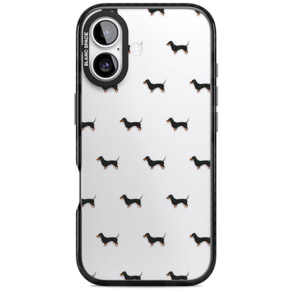 Dachshund Pattern Clear
