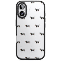 Dachshund Pattern Clear