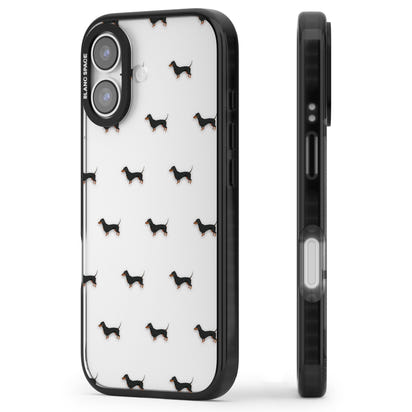Dachshund Pattern Clear