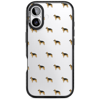 German Shepherd Pattern Clear