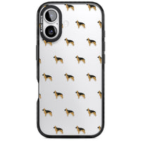 German Shepherd Pattern Clear