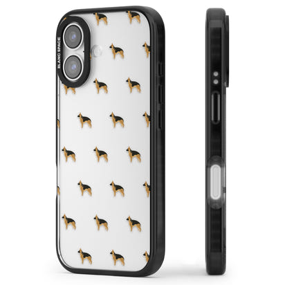 German Shepherd Pattern Clear