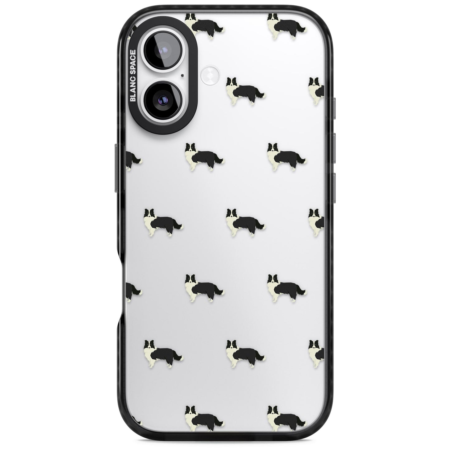 Border Collie Pattern Clear