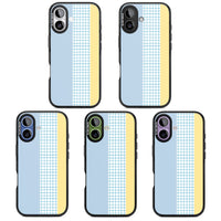 Abstract Grid Blue & Yellow