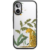 Grand motif de chat de la jungle