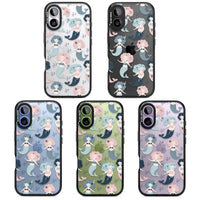 Pastellfarbene Meerjungfrauen