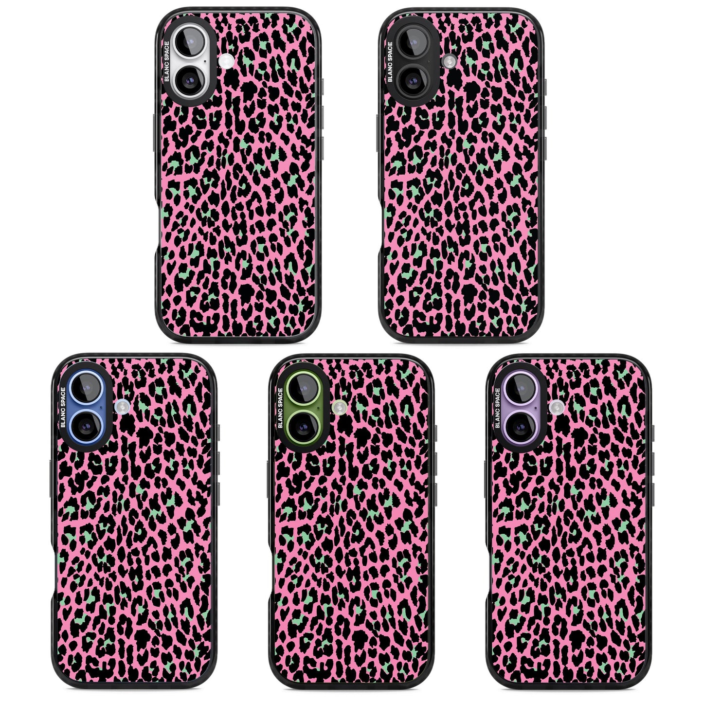 Rosa &amp; Grüner Leopard