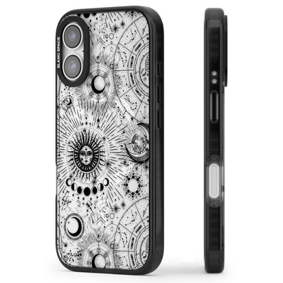 Soleils et Zodiaque Carte solaire