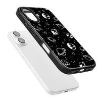 Cosmic Sketch White Black