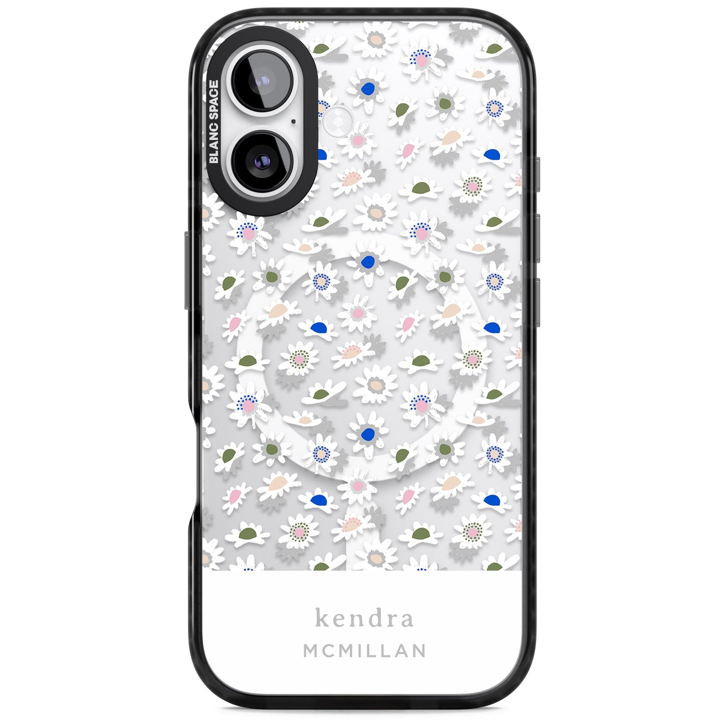 Personalised Grey & White Daisies