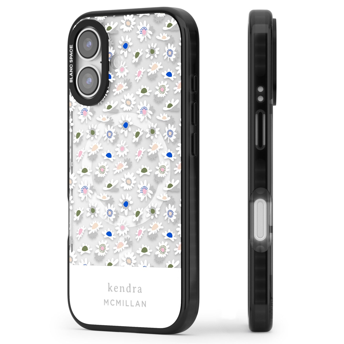 Personalised Grey & White Daisies