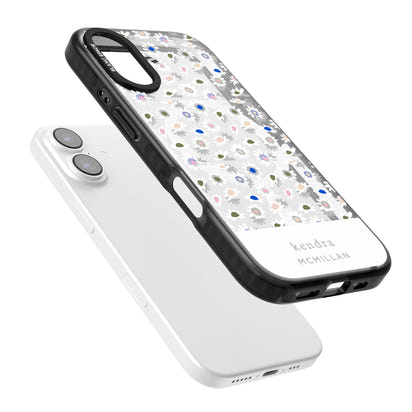 Personalised Grey & White Daisies