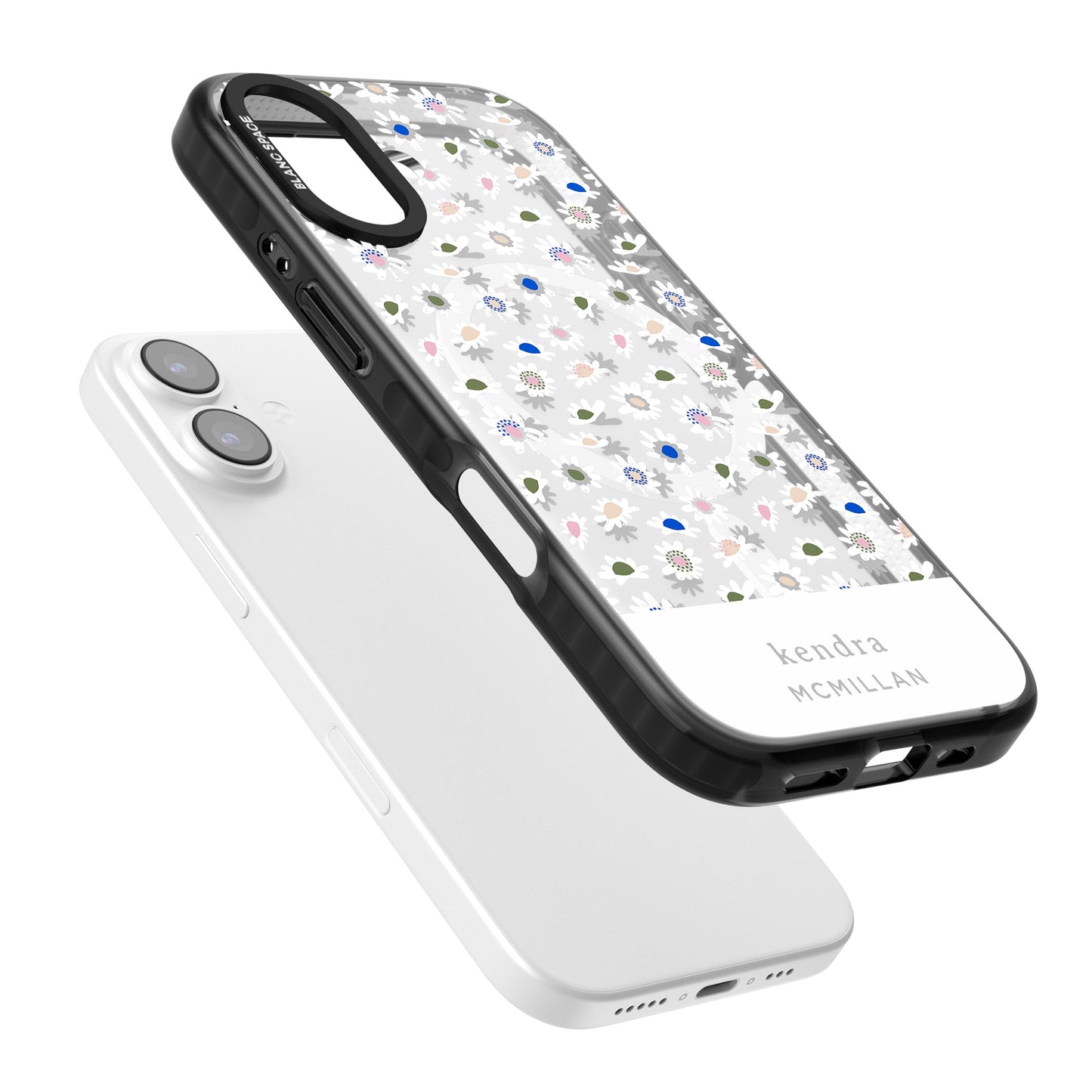 Personalised Grey & White Daisies