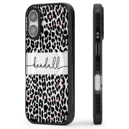 Personalised Cursive Leopard Spots