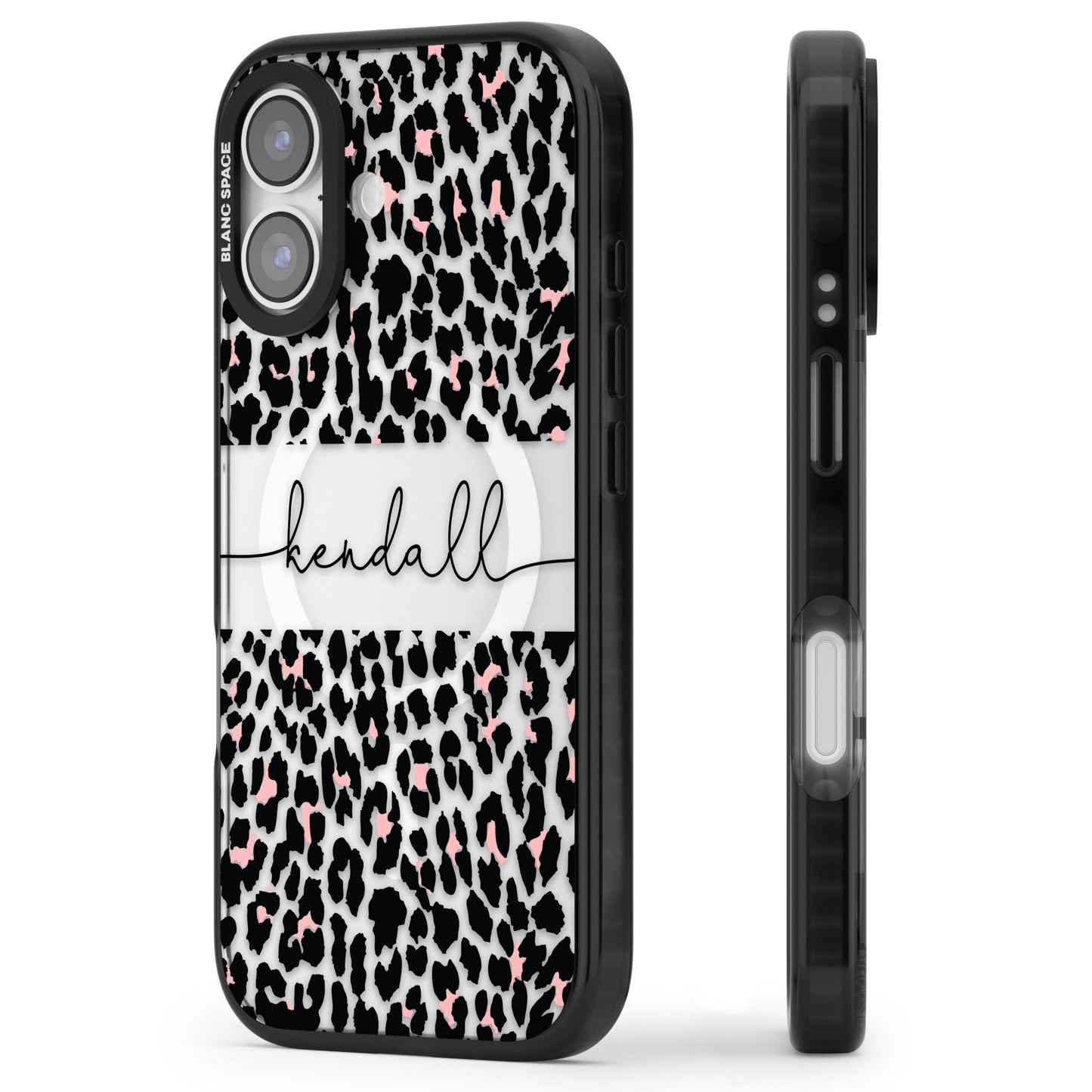 Personalised Cursive Leopard Spots