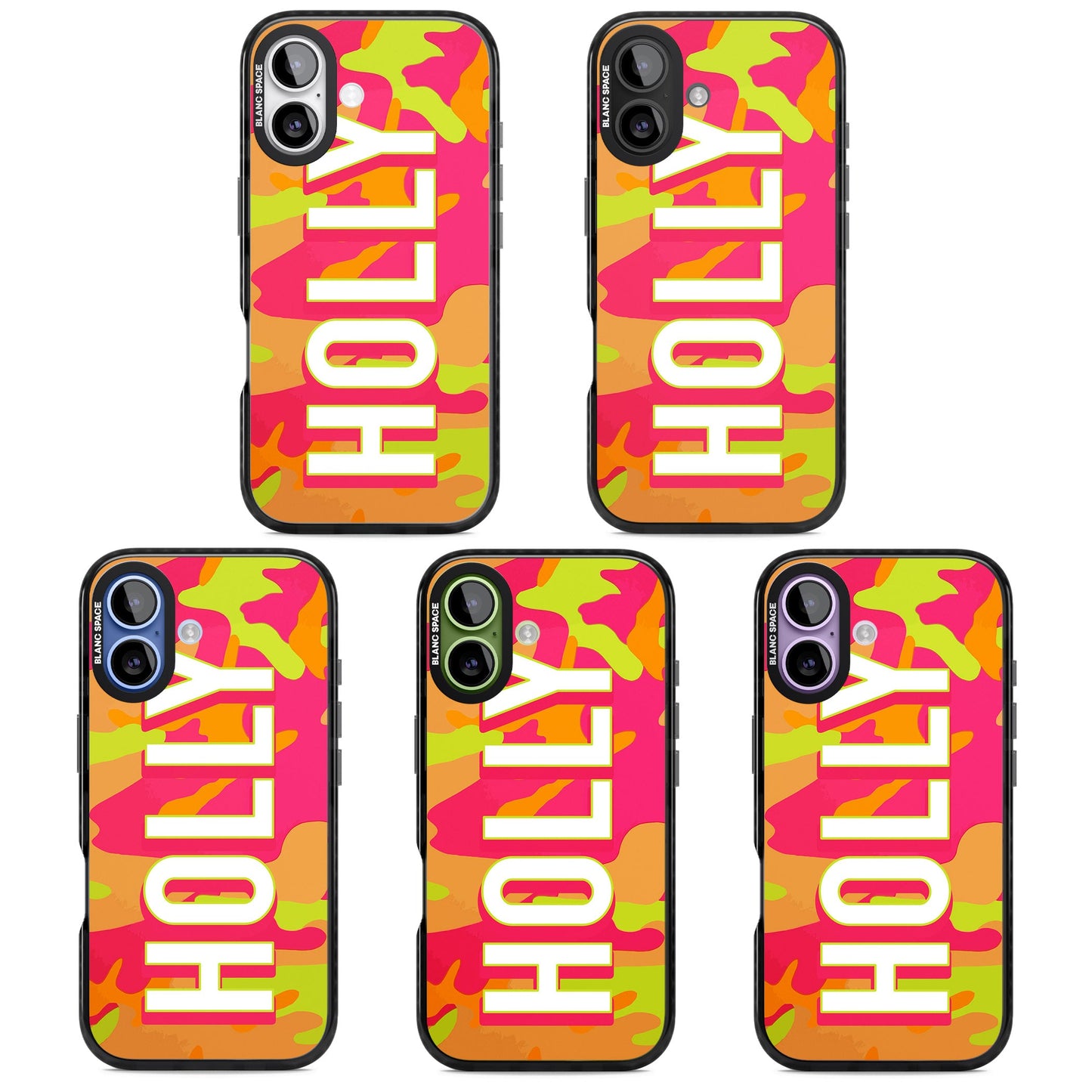 Personalised Bold Neon Camo
