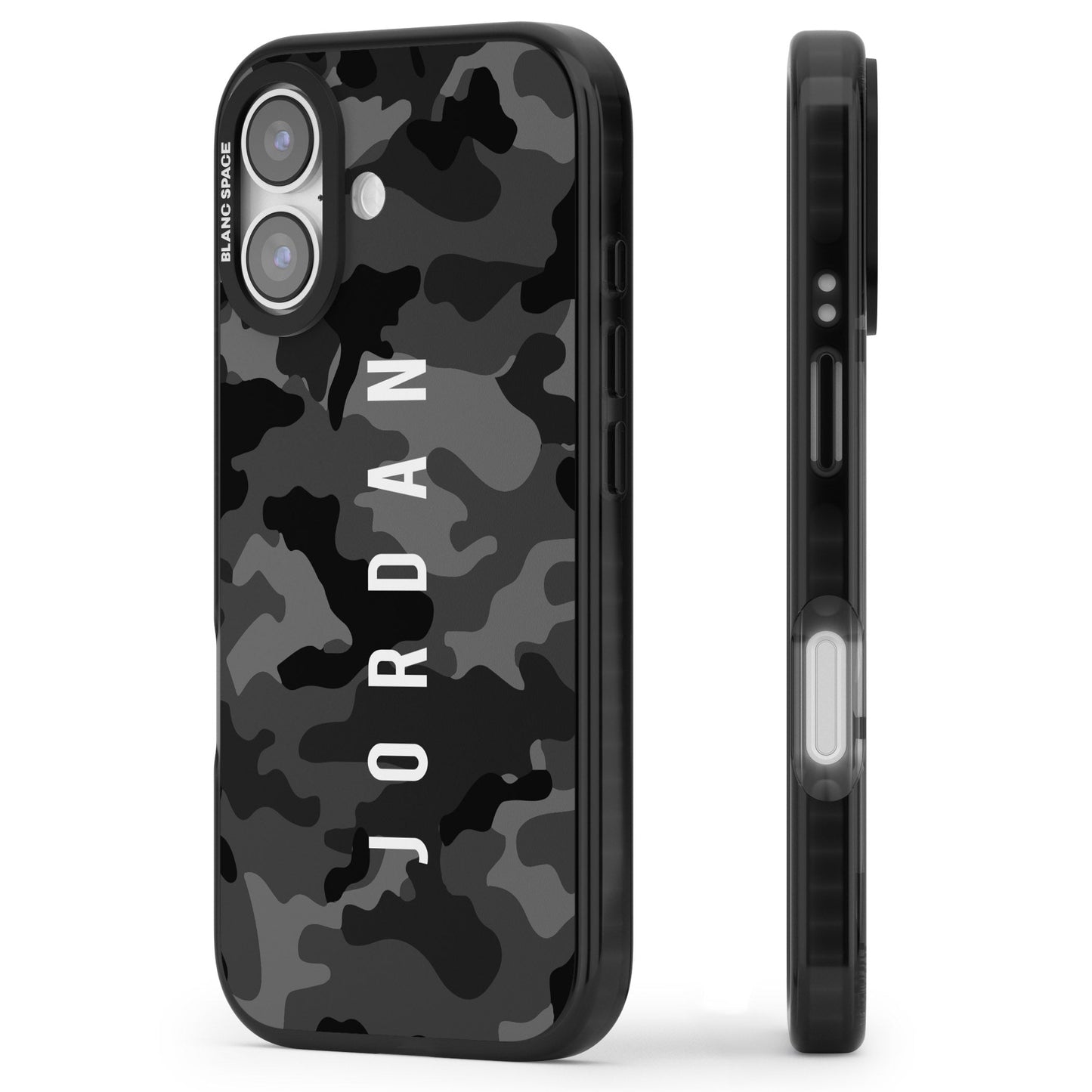 Personalised Black Camouflage Name