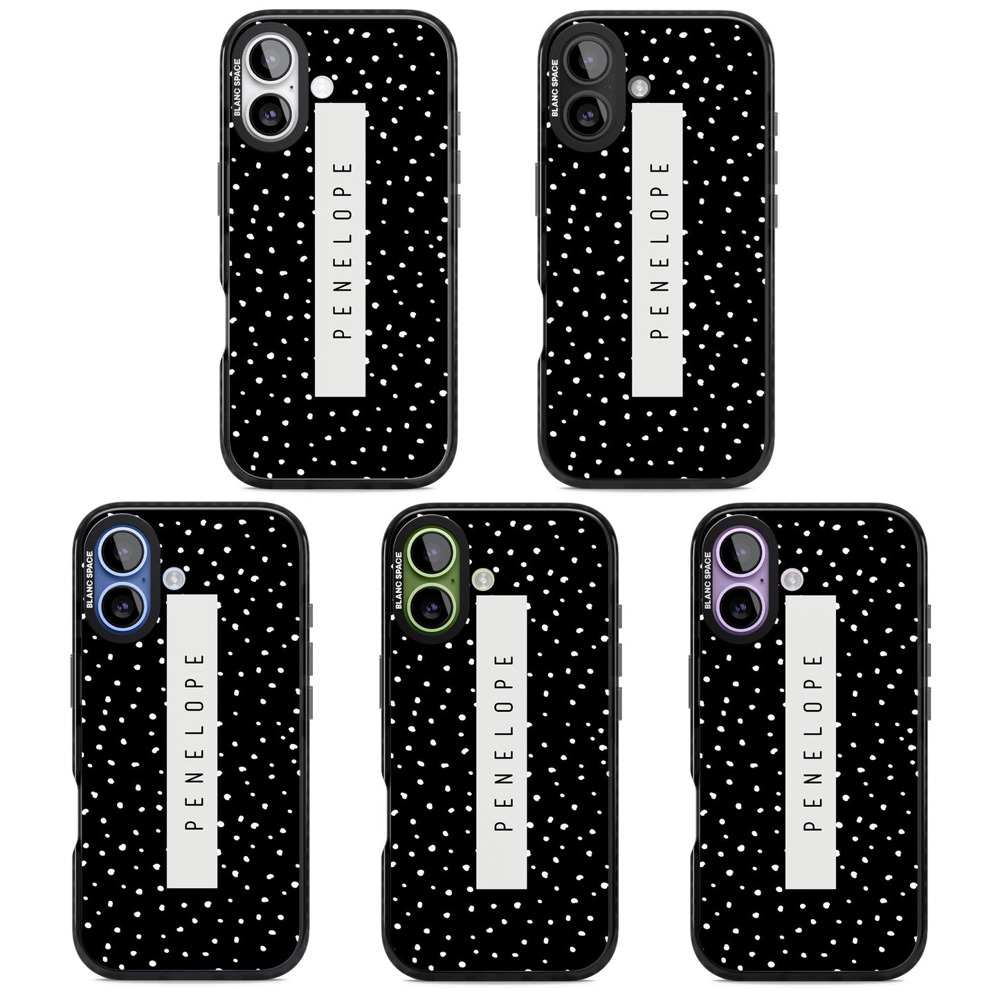 Personalised Black Dots