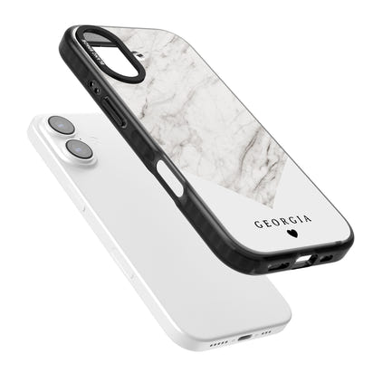 Personalised White Marble