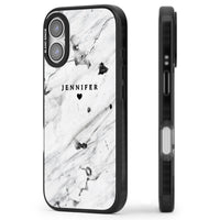 Personalised Marble Heart