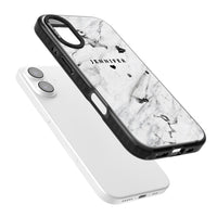 Personalised Marble Heart