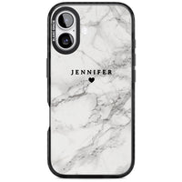 Personalised Classic Grey Marble