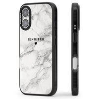 Personalised Classic Grey Marble