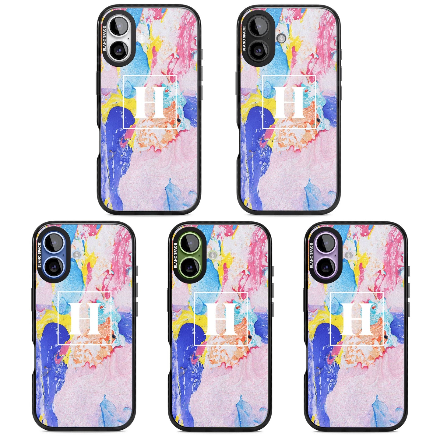 Mélange de marbre pastel personnalisé