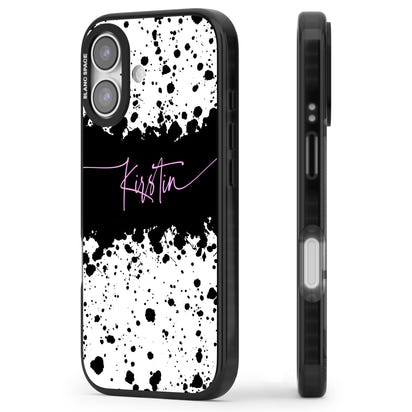 Personalised Bold Paint Splatters